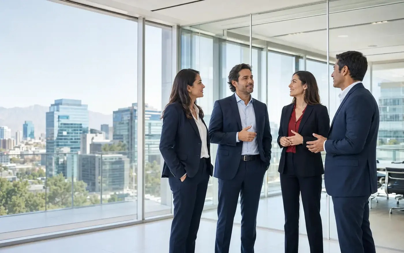 Equipo de contadores auditores de SERVCONT